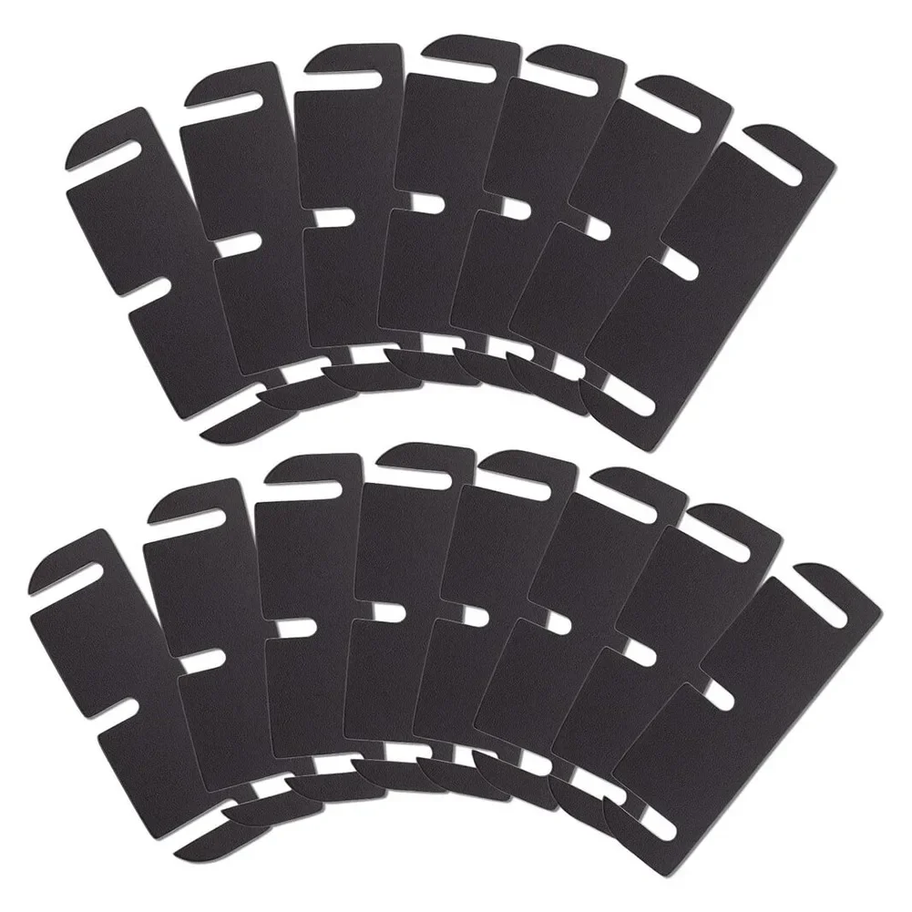 15 X PVC Door Hinge Shims 3.5Inch X 1.08Inch X 0.060Inch For Interior Door Realignment Without Hardware Removal