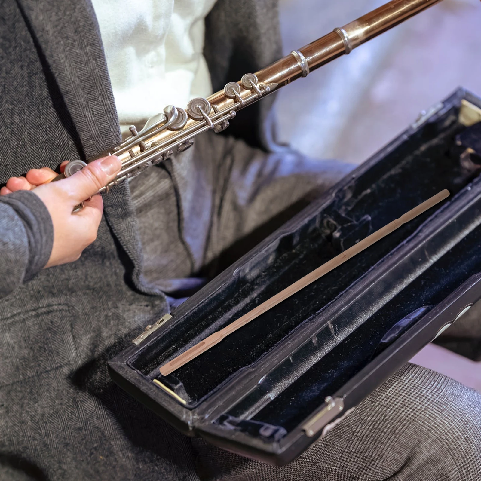 

Cleaning Rod for Flute Accessory & Care Products Tools Instrument Stick Accessories