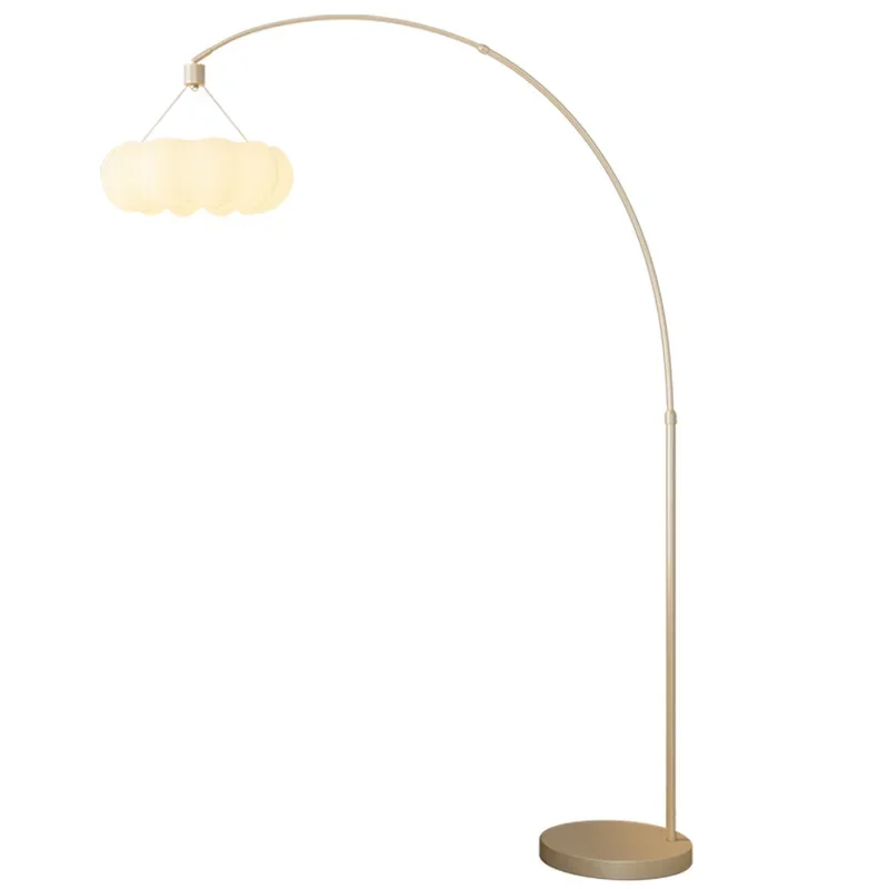 

Cream wind fishing, floor lamp, living room, sofa, next to the ornament cloud desk lamp