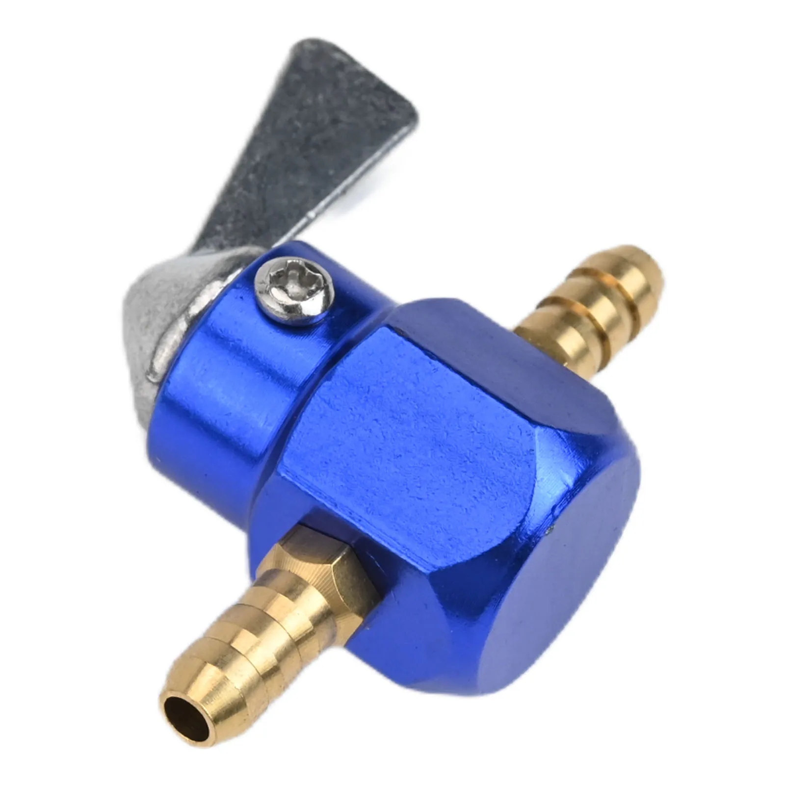 Aluminum Alloy Tap Fuel Tank Switch Motocross Riding Approx 4.4x3.1cm 6mm Oil Pipe Diameter Compact Size 4.4x3.1cm