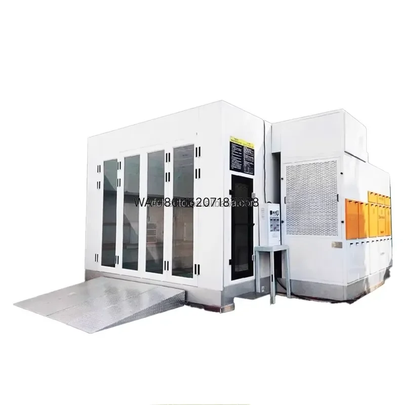 Wmwmnu for Customizable Dust-Free Automobile Paint Booth with Burner Infrared Lamps Heating LED Lighting