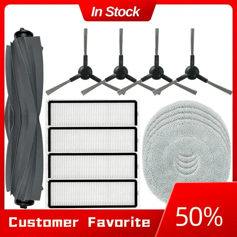 

Top Sale For Dreame L10s Pro Gen 2 Robot Vacuum Cleaner Parts Main Side Brush Mop Filter Replacements
