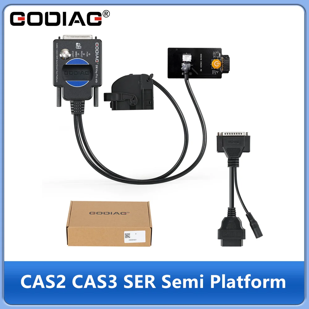 

Платформа тестирования GODIAG CAS2 CAS3 SER Semi Smart: обнаружение CAS и синхронизация ключей, без пайки, сопоставление данных CAS, чтение и запись