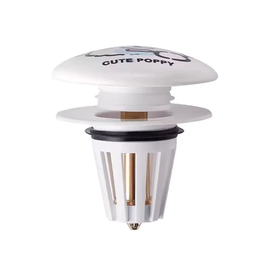 Bouchon de vidange d'évier de lavabo 1 pièce, évier de lavabo de type presse, bouchon anti-odeur, drain de sol à noyau de rebond, filtre d'obturation d'évier de salle de bains.