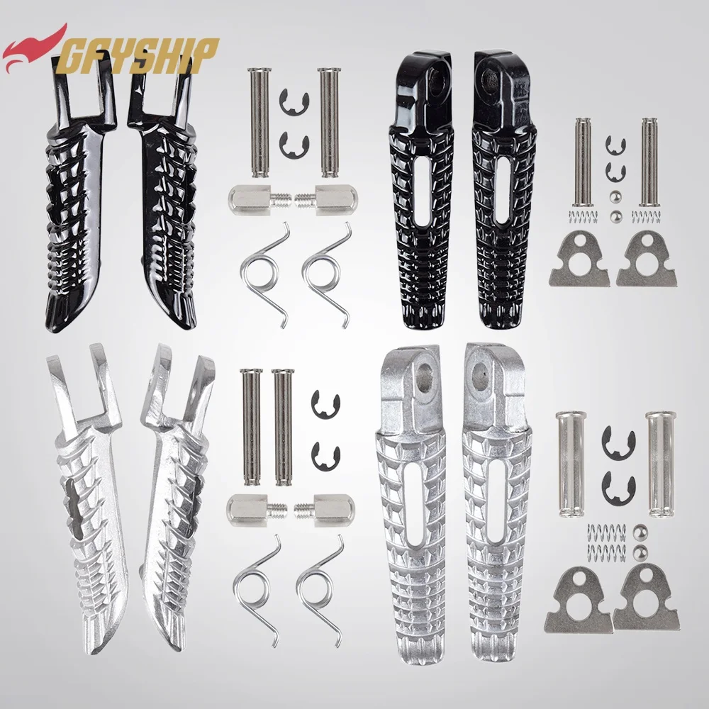 Motorcycle Front & Rear Footrests Foot pegs For Suzuki GSXR 600 GSXR 750 2006-2022 GSXR1000 2005-2022