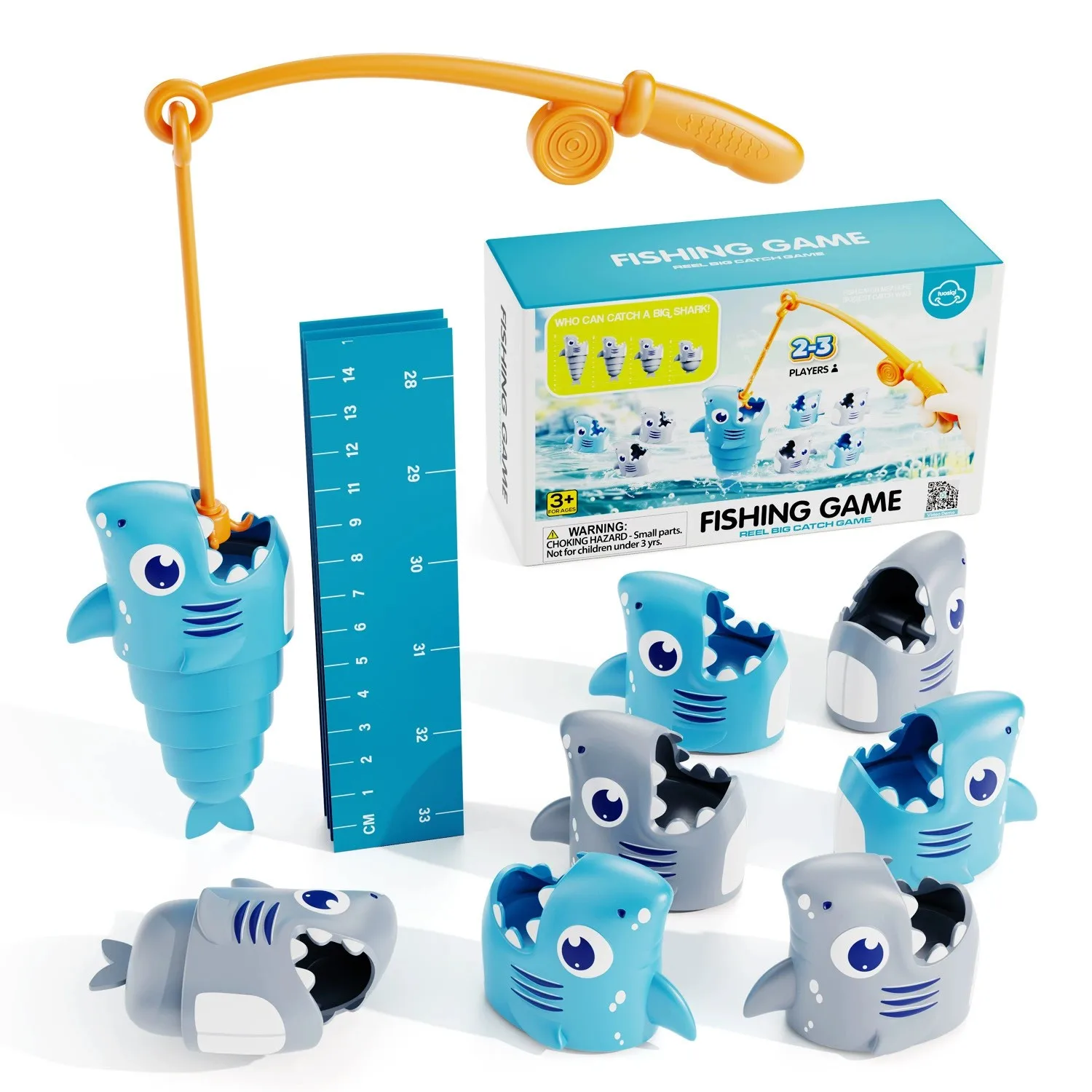 Juego de Pesca Creativo Impreso en 3D, Juego de Mesa Interactivo y Educativo para Niños