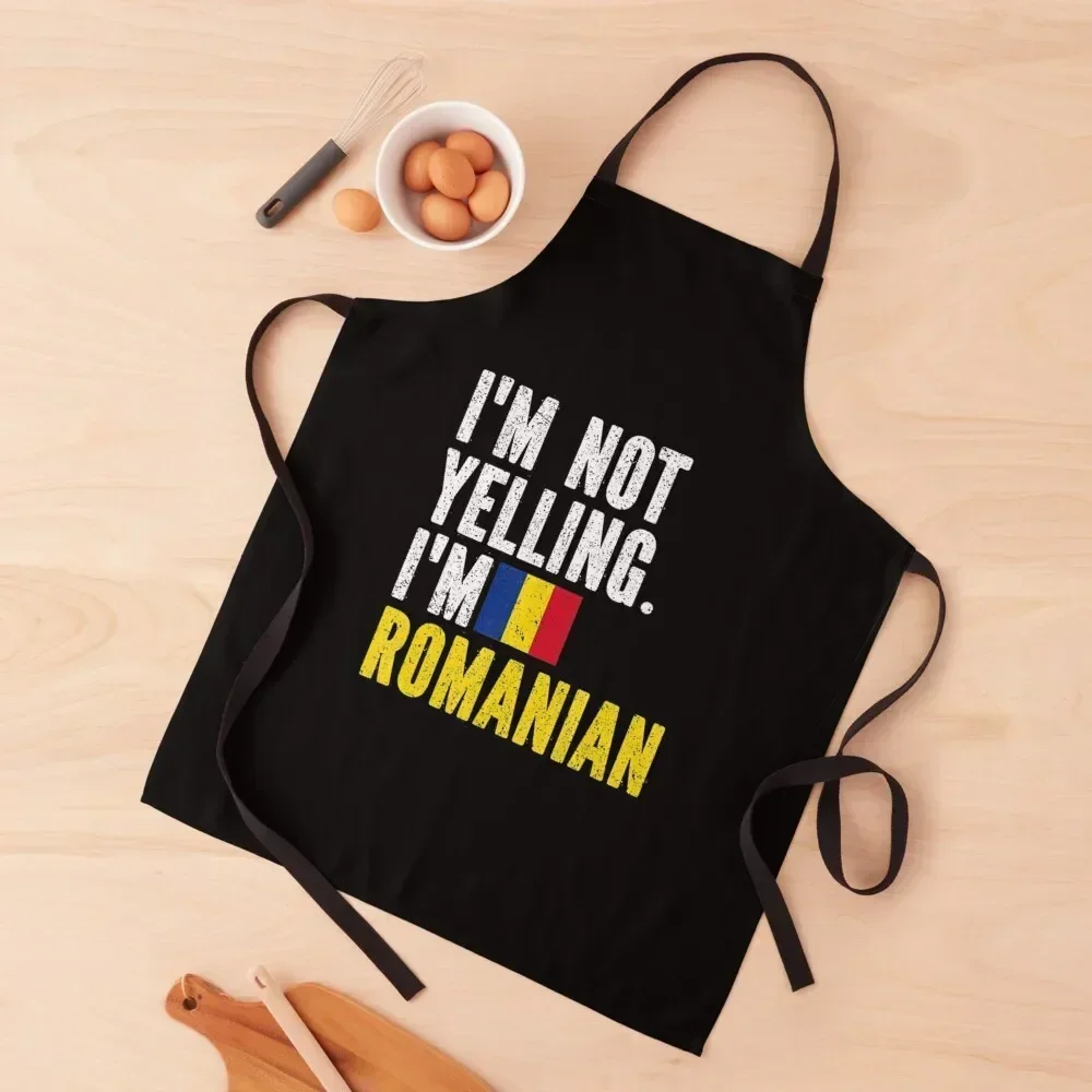 

Im Not Yelling Im Romanian Apron Kitchen Items For Home household woman Apron