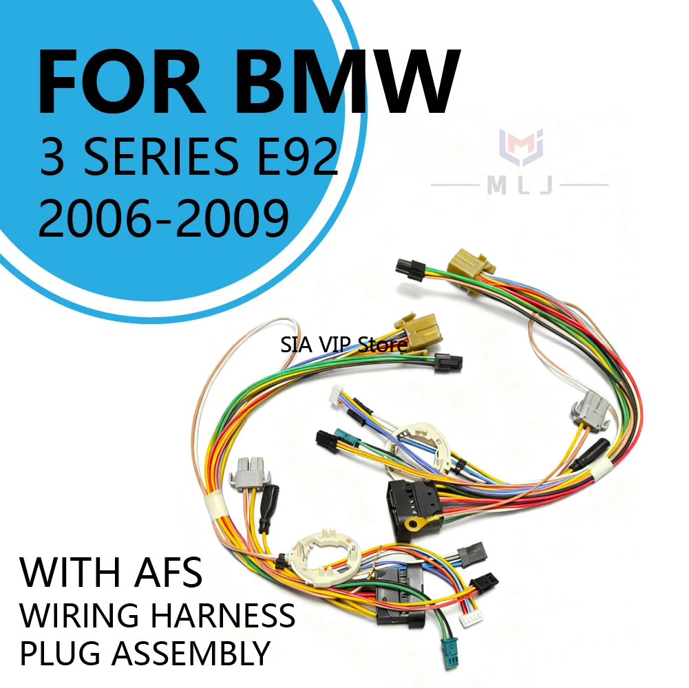 

NEW For 2006-2009 BMW 3 Series E92 E93 325I 330I 335 headlight internal wiring harness plug headlight wiring harness AFS