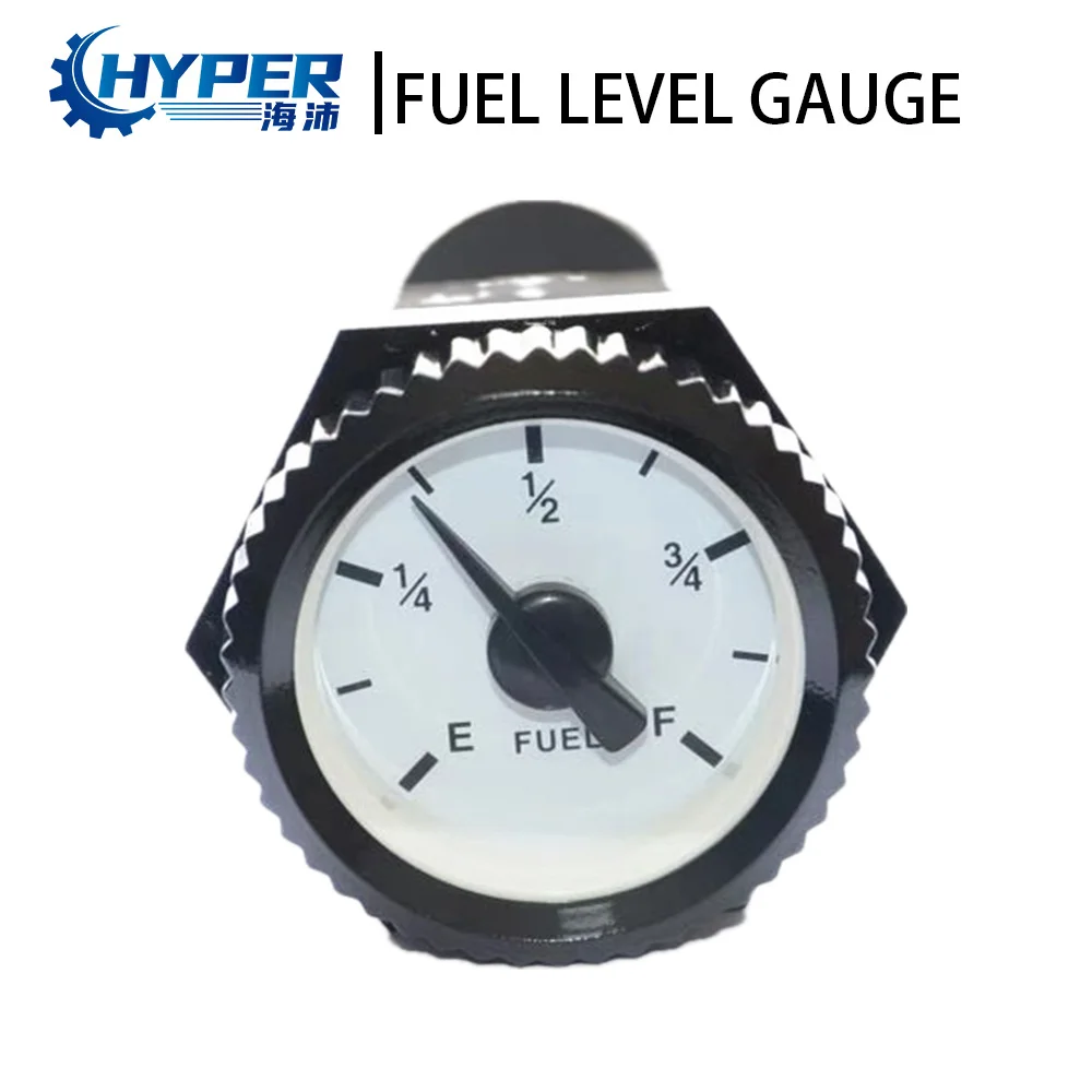 

10cm-20cm Generator Fuel Tank Gauge Meter Oil Level Sensor Diesel Genset Part Metal Shell Aluminum Flange