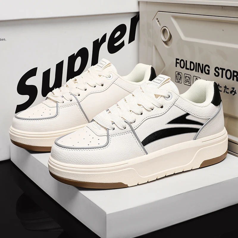 

FallCasual Platform Sneakers, Comfortable Cushioning, Trendy Design