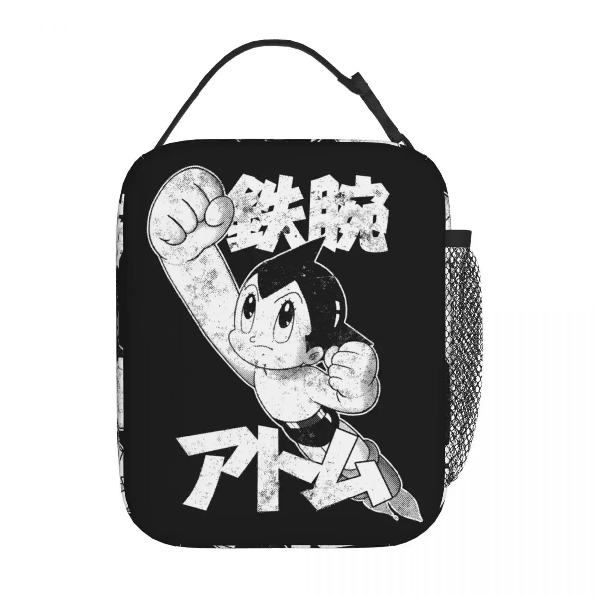 Mighty Atom Astro Boy Insulated Lunch Bag Thermal Meal Container Anime Portable Tote Lunch Box Food Handbags School Picnic