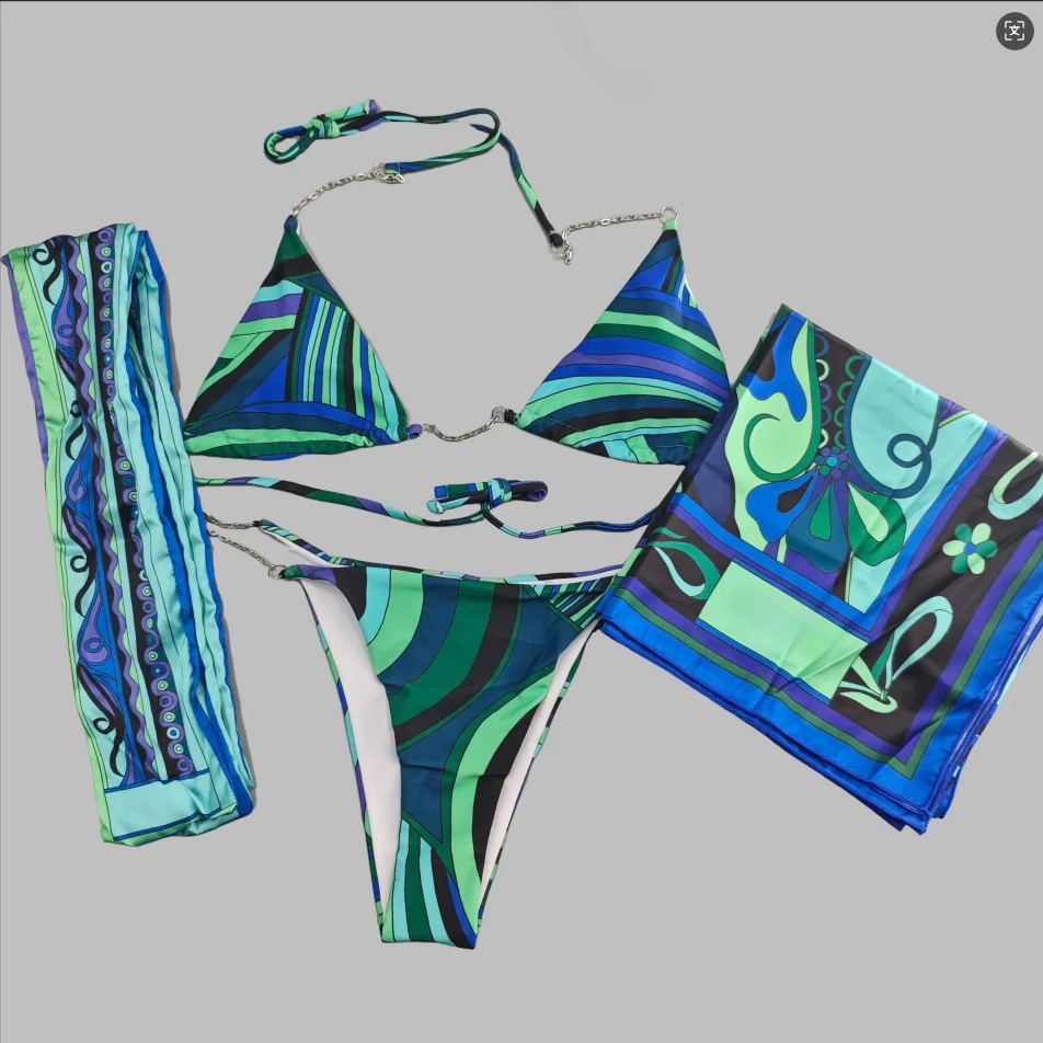 ribbon scarf bikini3
