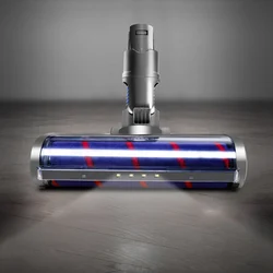 Electric Turbo Roller Brush for Dyson V6 DC58 DC59 DC61 DC62 Quick Release Brush with LED Light for Carpets Hard Floors