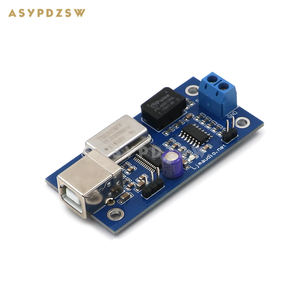 Assembled PCM2704 USB to S/PDIF USB sound card board Supports analog output Digital SPDIF output