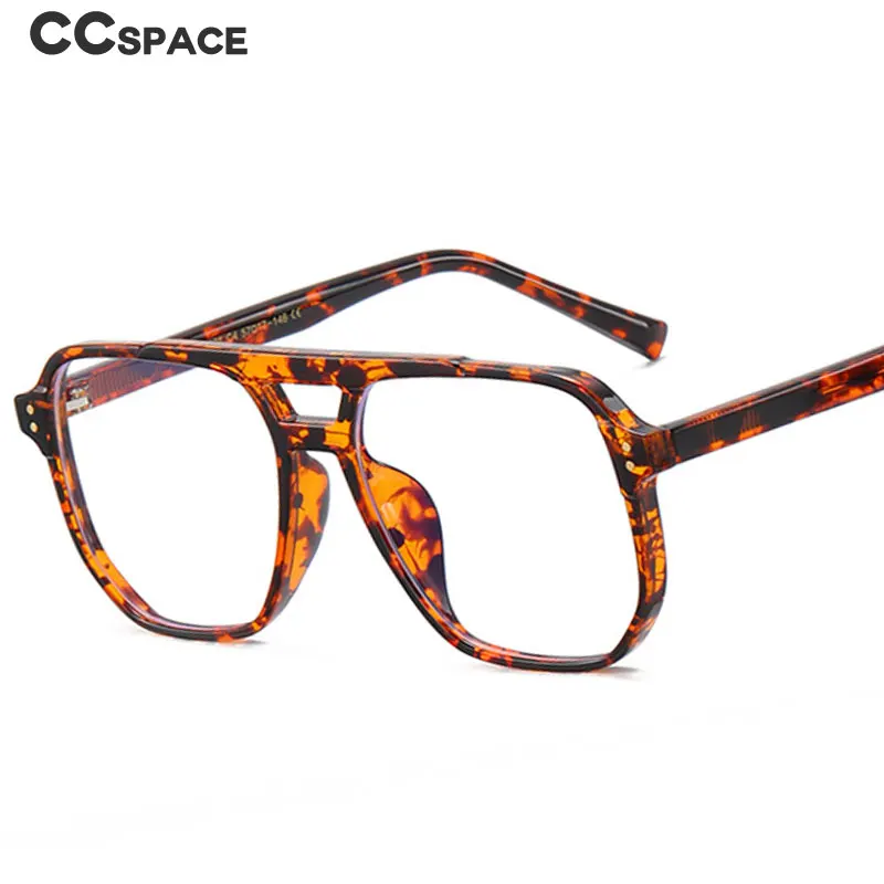 54322 Big Frame Anti Blue Light Glasses Frames Men Women Square TR90 Fashion Computer Eyeglasses
