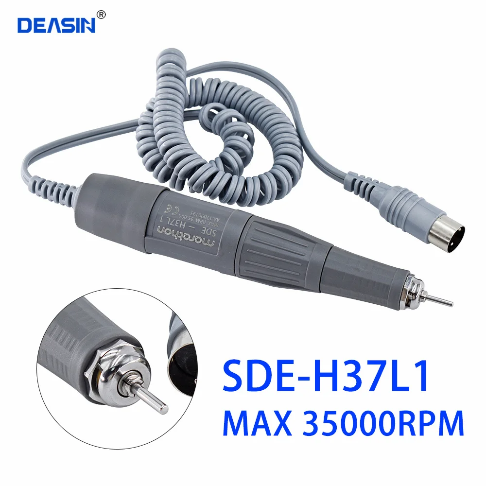 

Drill Pen SDE-H37L1 35000RPM Handpiece For Marathon STRONG210 control box Electric Manicure machine Nails Drill handle Nail Tool