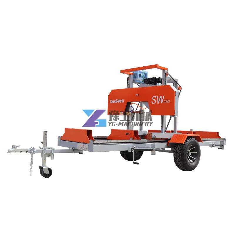 Fast Delivery Factory Design Diesel Portable Sawmill Fixed Sawmill with CE Certification