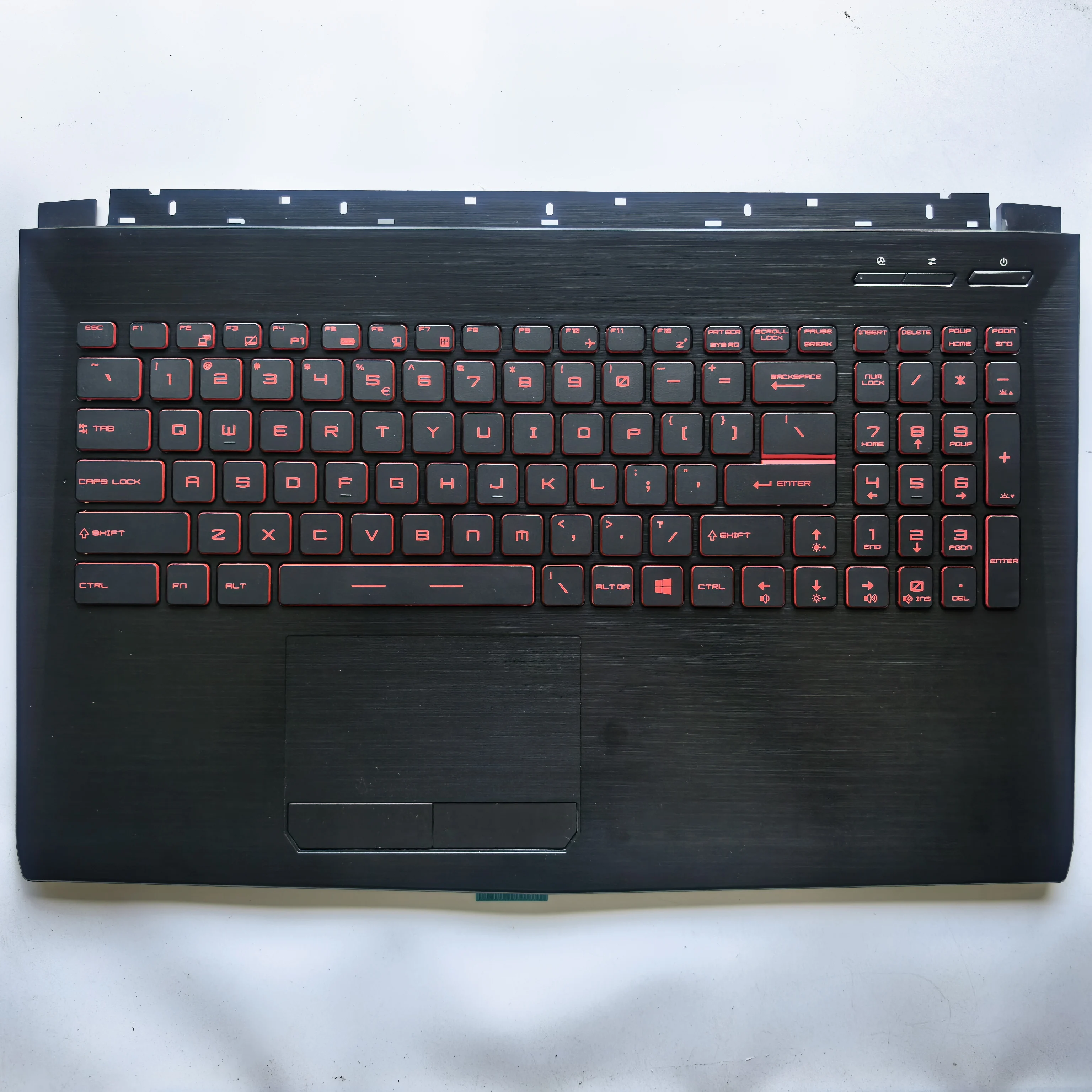 Backlit new laptop palmrest cover with keyboard for MSI GL62 GV62 GP62 GL62VR MS-16J3 16J4 MS-16J9 MS-16J5