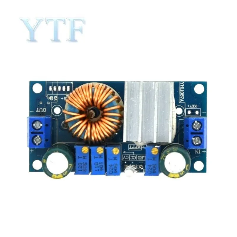 DC-DC Step Down CC/CV Charging Module Dual LED Display 5A MPPT Solar Panel Controller