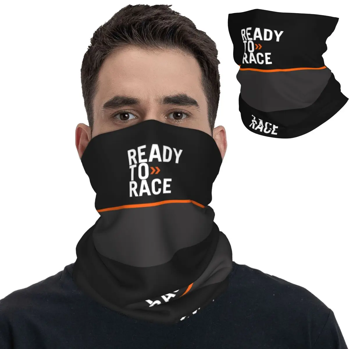 

Motor Ready To Race Enduro Cross Motocross Bandana Neck Cover Mask Scarf Multi-use Balaclava Hiking for Men Women Adult Washable