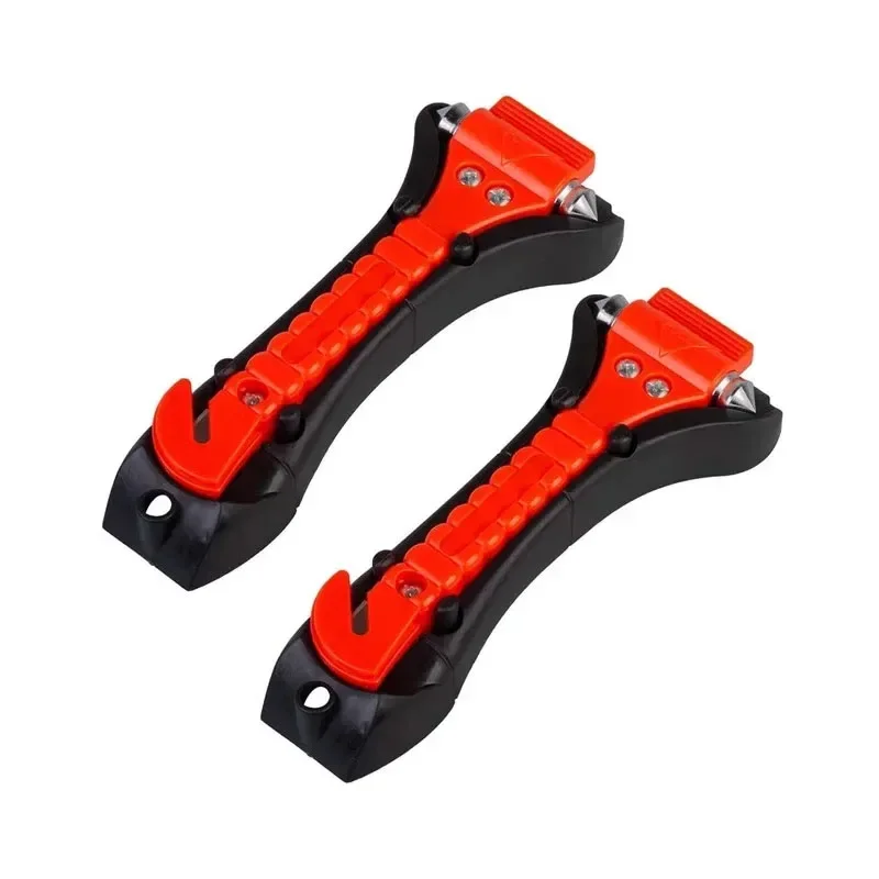 Emergency window breaking glass hammer, car seat belt cutting machine, life-saving tool, safety hammer, driving self rescue tool