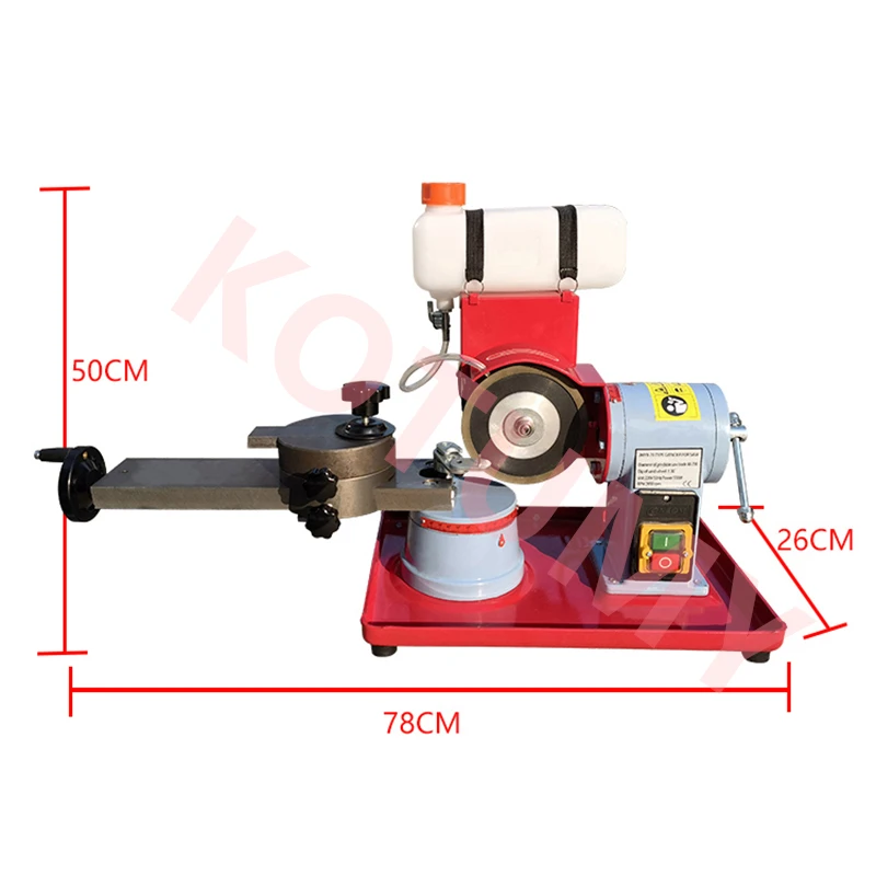 220V/550W Alloy Saw Blade Grinding Machine Small Saw Gear Grinding Machine Circular Saw Blade Sharpener Gear Grinder Machine