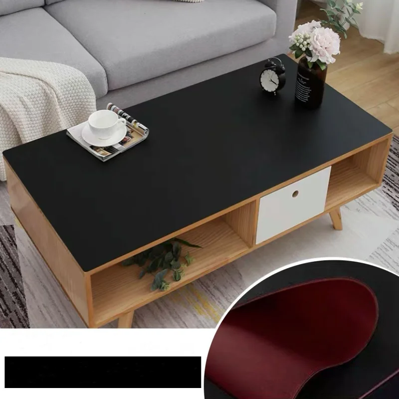 30x60CM Desk Pad Desk Protector - Dual Side PVC Leather Desk Mat Large Mouse Pad Waterproof Desk Cover Office Home Table Decor