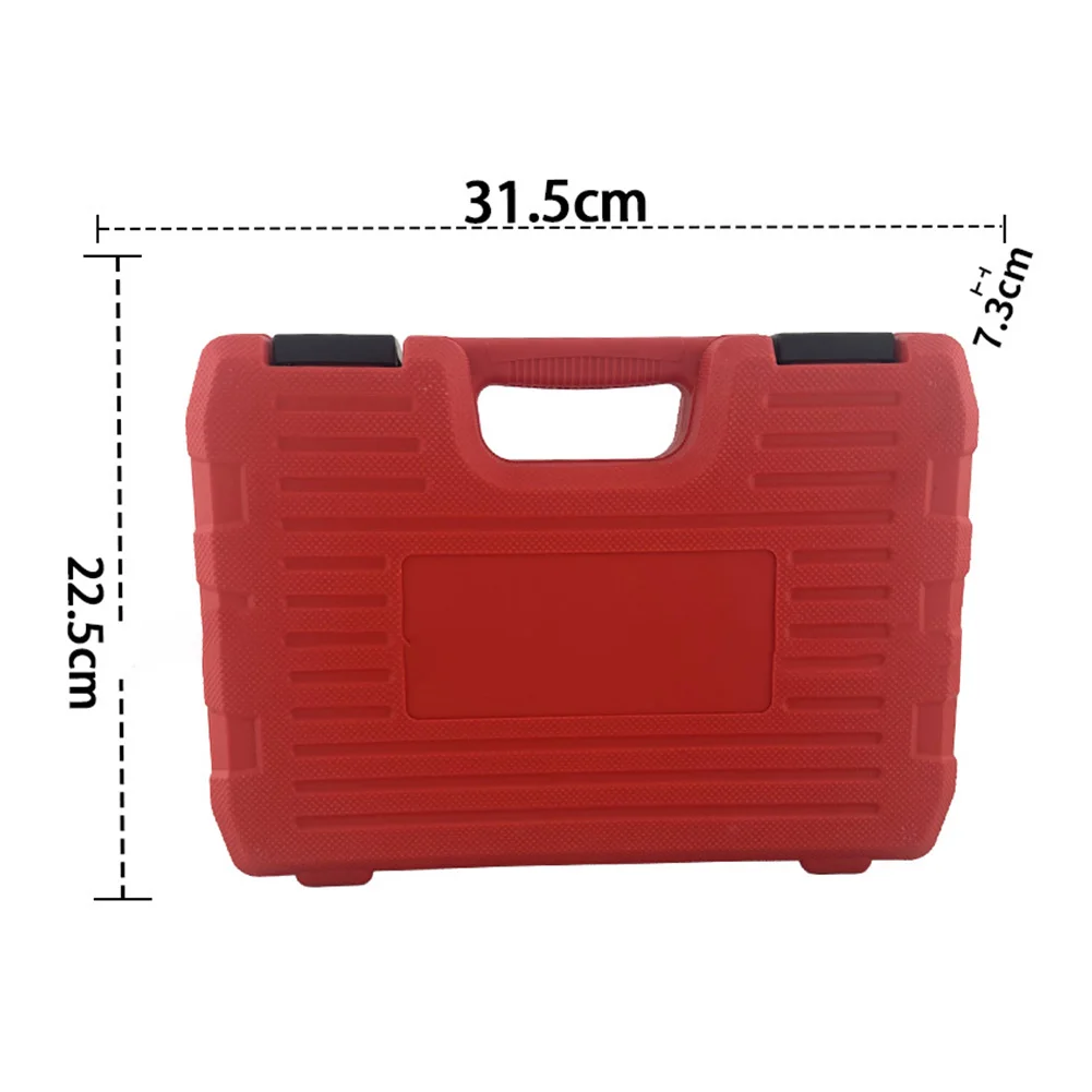 95 peças conjunto de 72 dentes 3/8 "métrico e para chaves de catraca imperiais para aço CR-V com alça de catraca métrica e para imperial