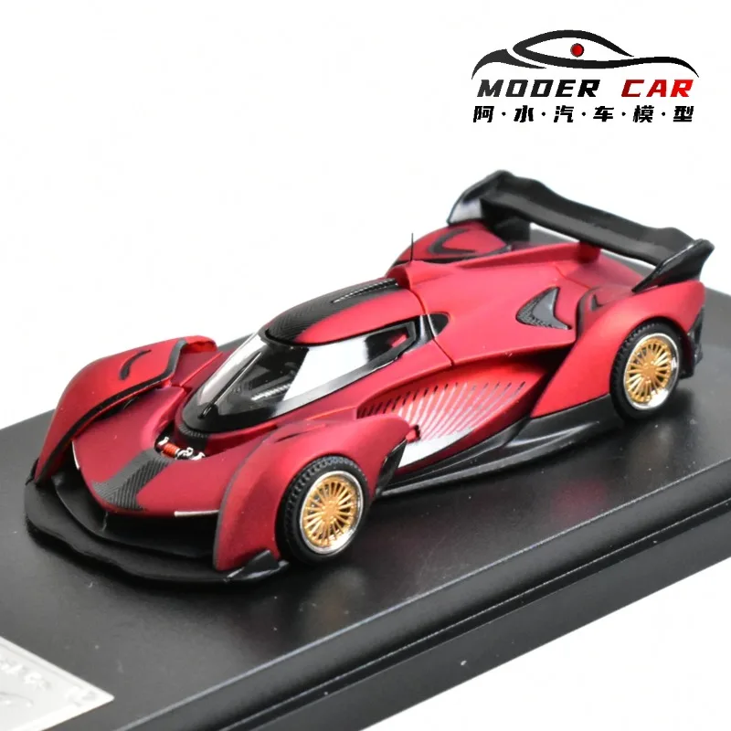 

King Car 1:64 McLaren Solus GT V10 Foshan Выставка Моделирование модели автомобиля из сплава, игрушка в подарок для мальчика, коллекционное украшение для взрослых.