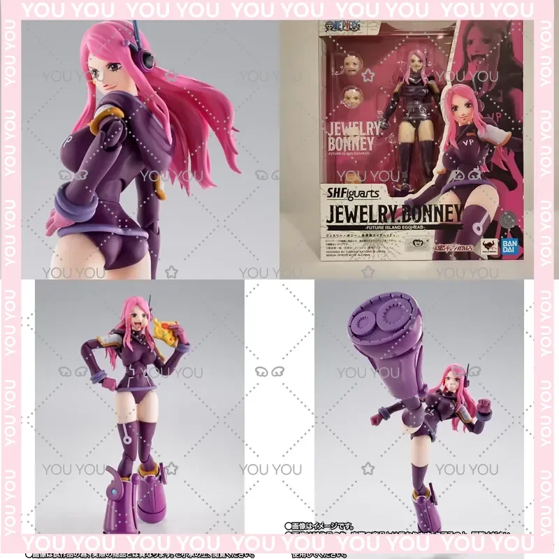 

Bandai SHF for BONNEY FUTURE ISLAND EGGHEAD Anime Action Figure Collectible Model Toy Gift for Kids Boys