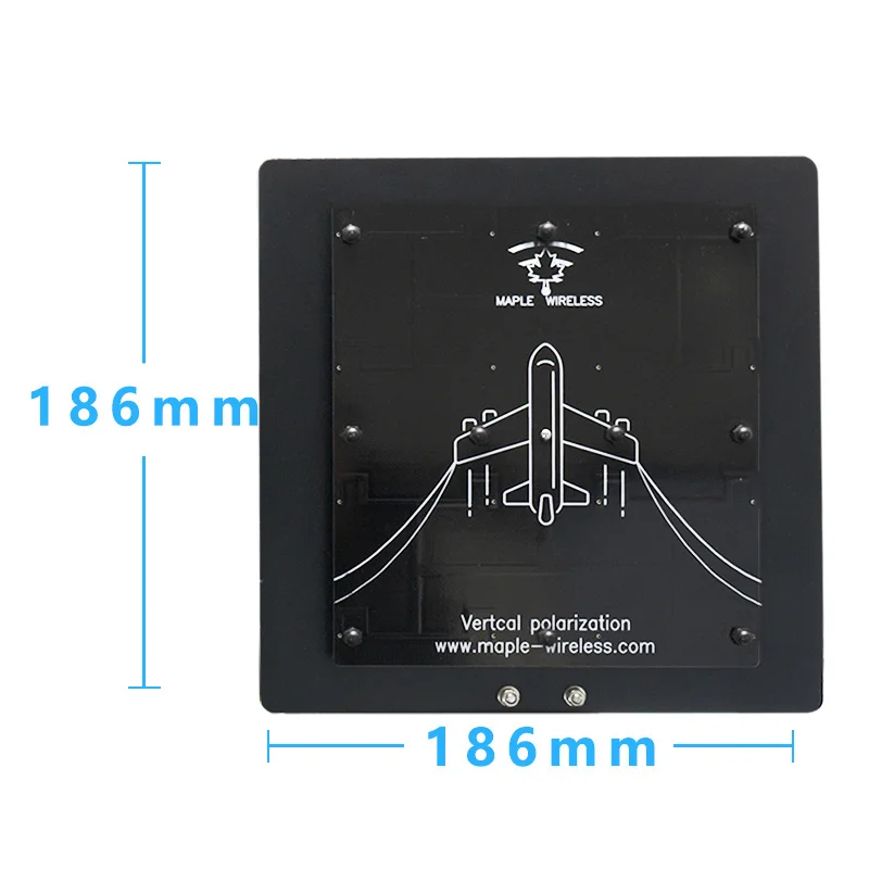 Maple 5.8Ghz 21dB Alto Ganho Antena Direcional Patch Antena com Conector SMA para SIYI HM30 Drone avião Modelo RC