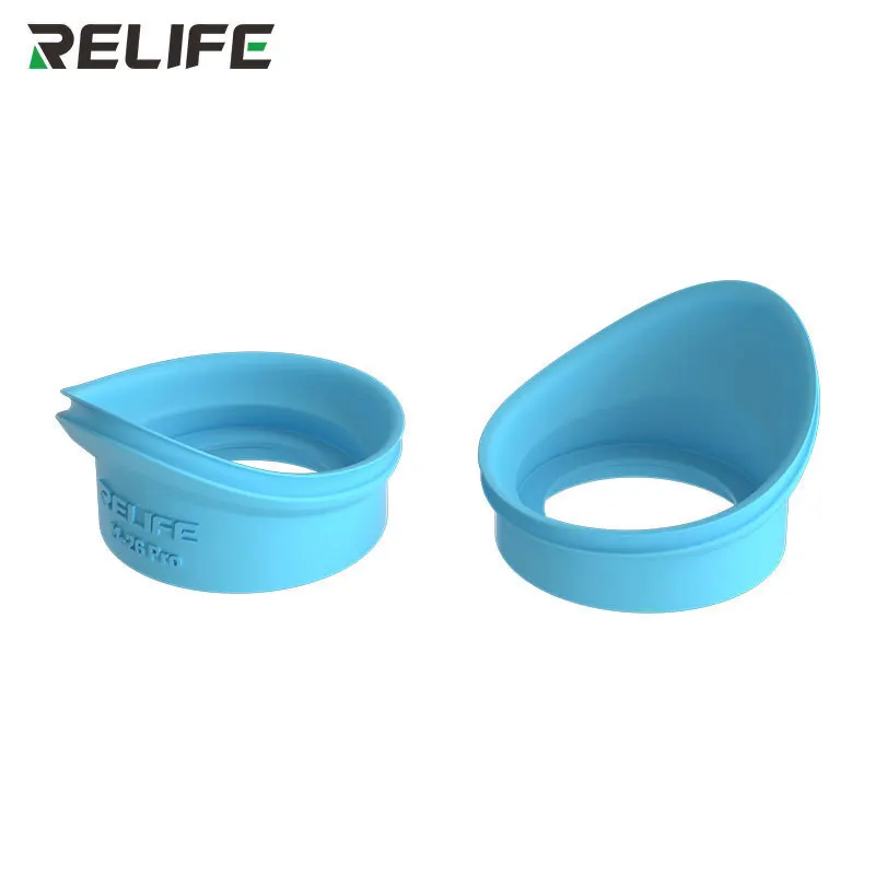 RELIFE M-26 Pro Adjustable Eyepiece Eyecup Ergonomic Design For Most Microscopes Blocking Excess Stray Light Eyecup Tools blue