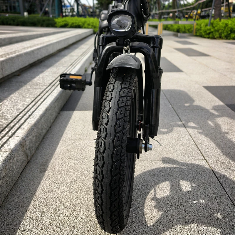Foldable Electric Bike For Adults And Teens, 500W Peak Motor Ebike, 48V Removable Battery, Folding E-Bike, US Local Warehouses Deliver Goods Nearby, Mini Electric Bicycle For Daily Commuting, Including Chargers And Batteries. image 7
