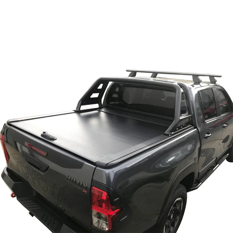 Car Accessories roller lid cover Pickup Truck Retractable Tonneau Cover for Isuzu Dmax