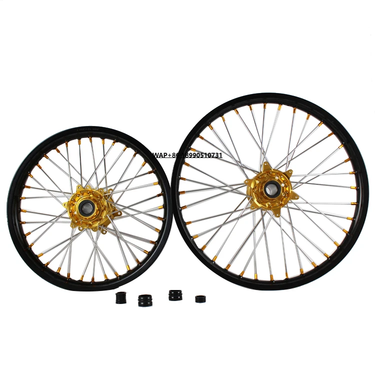 

Front 21 Rear 19 Inch Custom Motocross YZF450 Aluminum Alloy Wheels