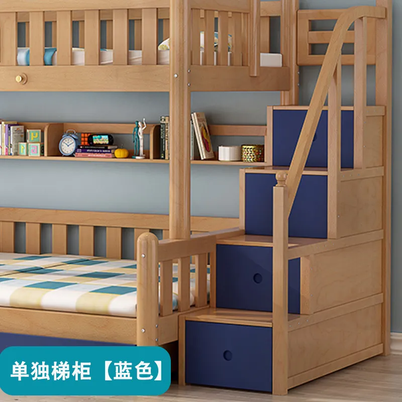 Beech all solid wood separate ladder cabinet sells slides, ladder-type stairs, step ladders can be customized for children