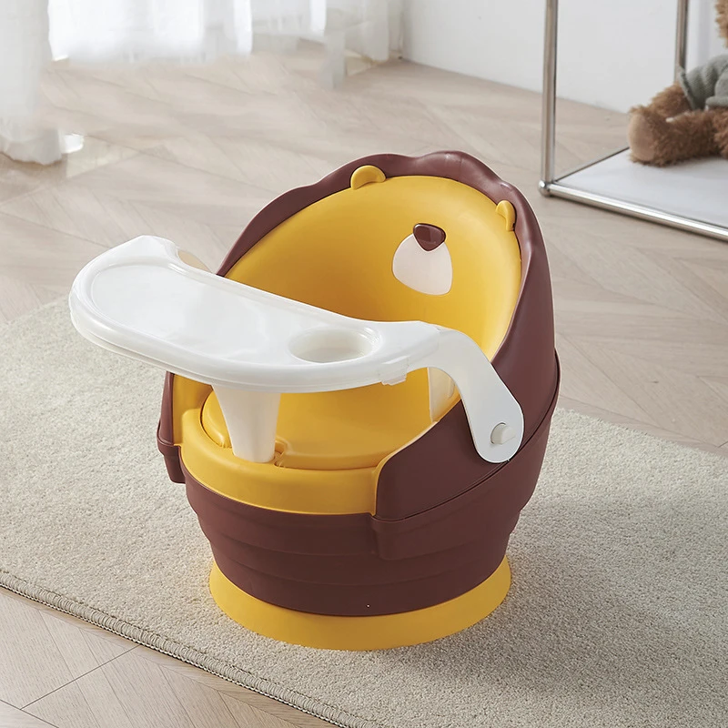 Silla alta de bebé para niños pequeños, silla de llamada de altura de alimentación para exteriores con cojín de sonido