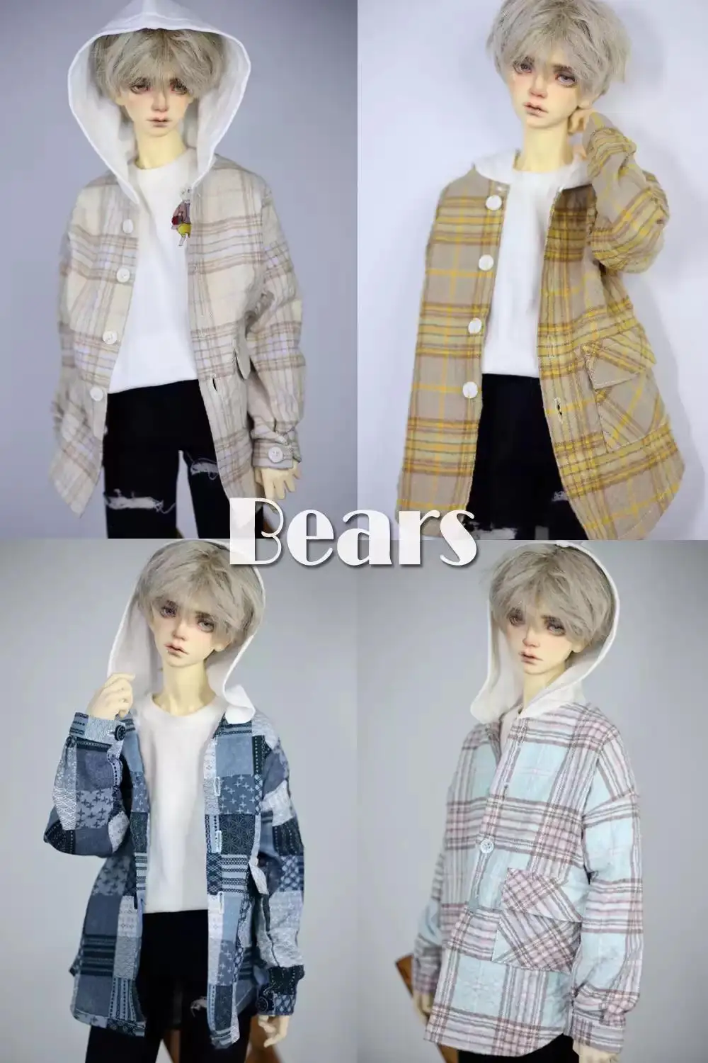 1/4  MSD 1/3 70cm SD13 boy man  ID75  sd bjd doll  clothes  tops  shirt   Bears90