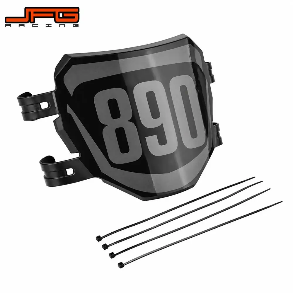 For Surron Front License Number Plate With Decal Motorcycle Parts For Lightbee Talaria E ride Pro Ridstar Q20 Yozma IN10 EBike