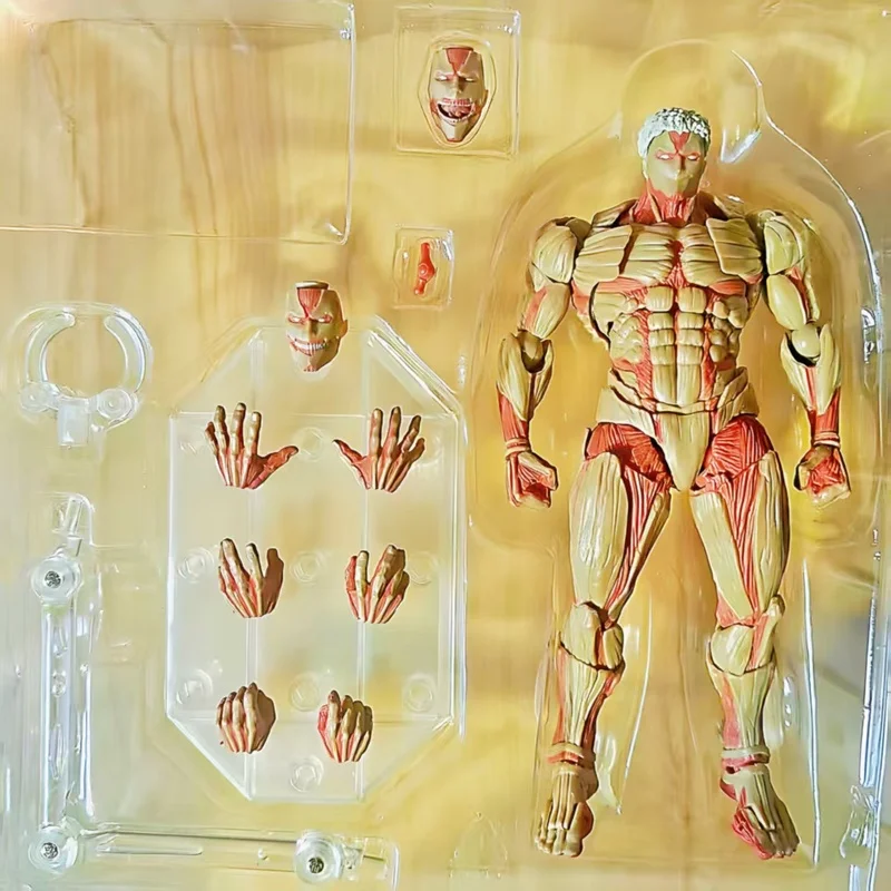 新国内海洋ホールホイールテクノロジー進撃の巨人フィギュア特別賞付き装甲巨人コレクタブルアクションフィギュアギフト