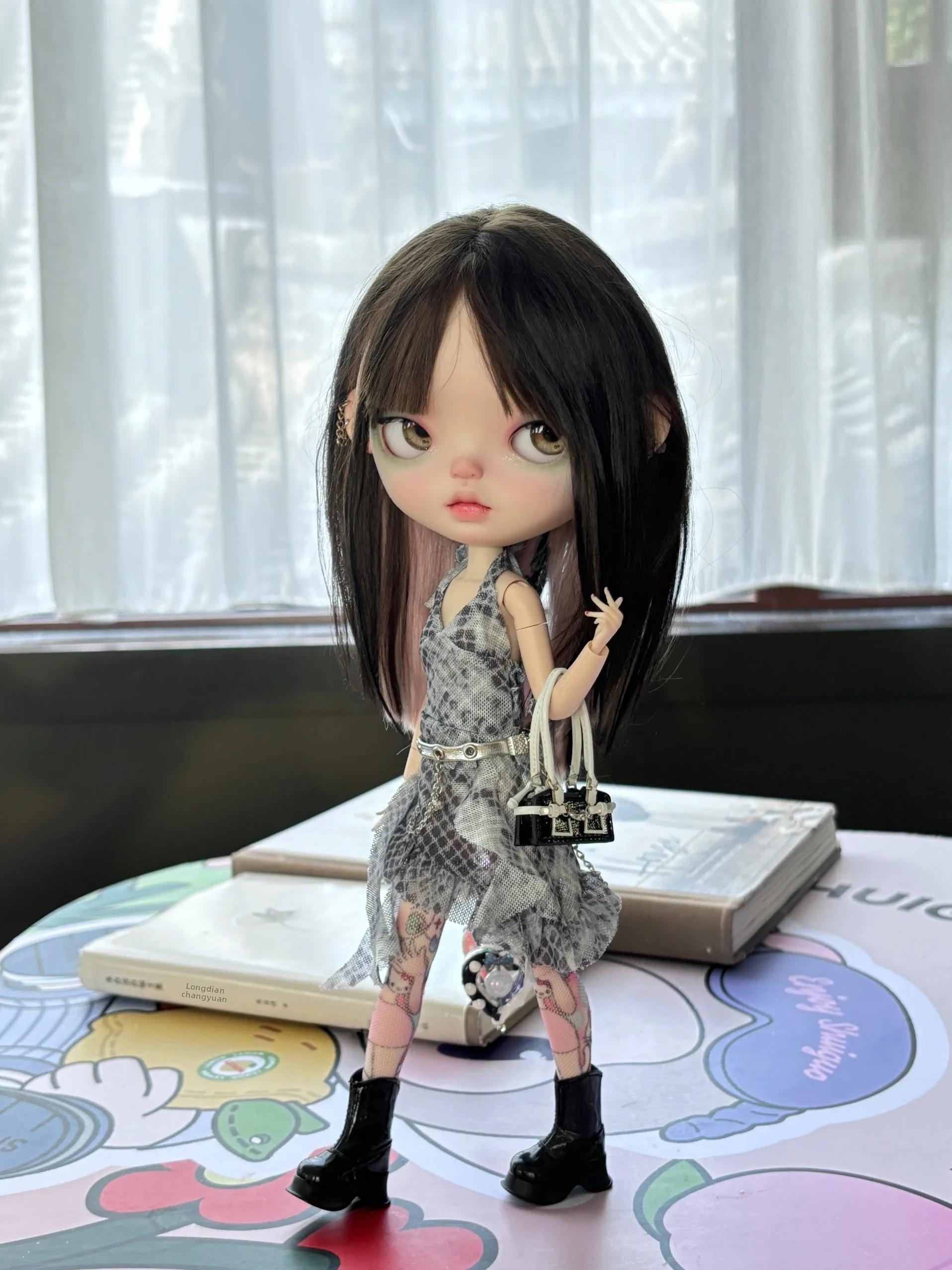 

Blythe Desert Girl Skirt Set Hot Girl Gown Outfit Dusty Trendy Style for 3+ Years in Stock /6 Scale Collectible Dolls