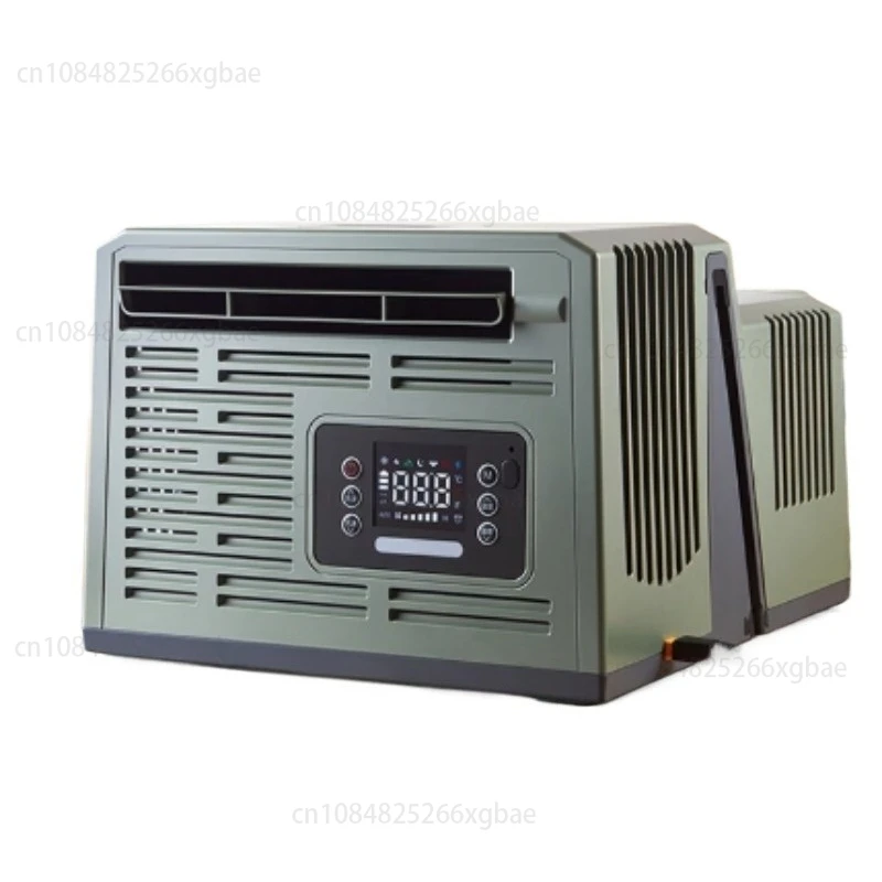 

Car air conditioning refrigeration small portable parking mobile air conditioning outdoor mini micro hanging window 12V24V