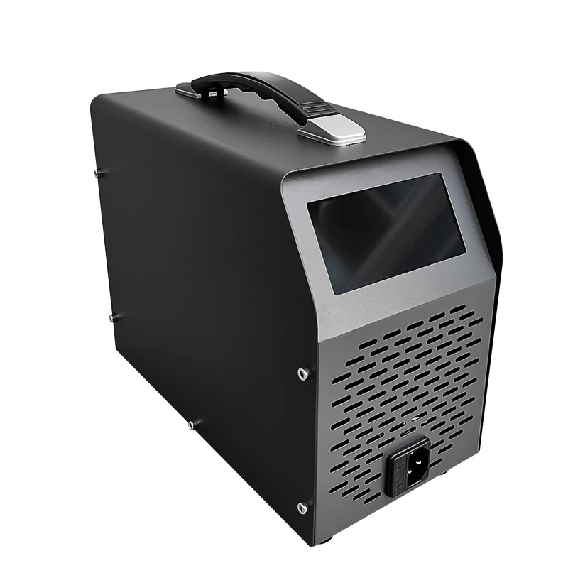 20G Ceramic Chip Portable Ozone Generator Touch Screen Type Ozone Generator Air Purifier Hotel Office Home