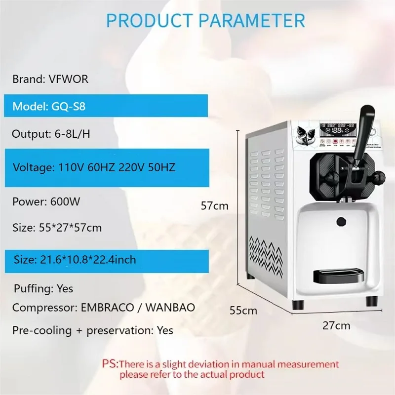 عالية الجودة سطح المكتب الصغير رئيس واحد آلة الآيس كريم الصغيرة 0ne نكهة منضدية آلة آيس كريم ناعم القوام للبيع
