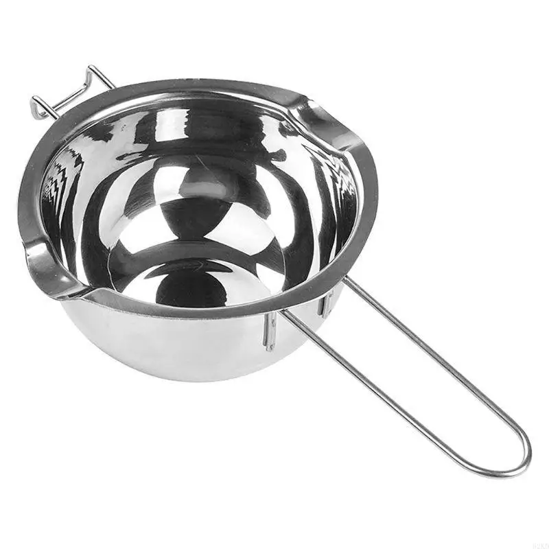 62KD Wax Melting Pot Metal Double Boiler Universal Insert Non-stick Easy Cleaning for Butter Chocolate Cheese Caramel  Melt