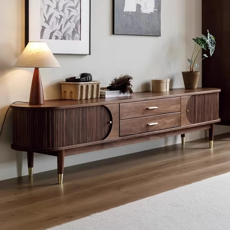 Interior Comfortable Tv Cabinet Designer Walnut Tv Cabinet Wooden Dressers Mobile Tv Soggiorno Modern Living Room Furniture