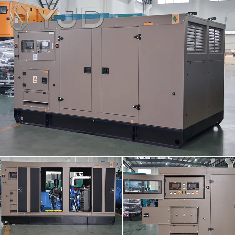 Yuc-hai 2 Cylinder diesel Generator 30kva Silent with AVR YC2115D Engine