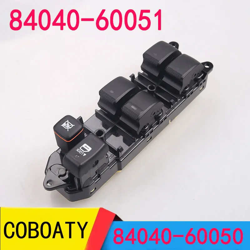 

Power Window Switch 84040-60051 8404060051 For Toyota Land Cruiser 120 Prado GRJ120 TRJ120 2002-2010