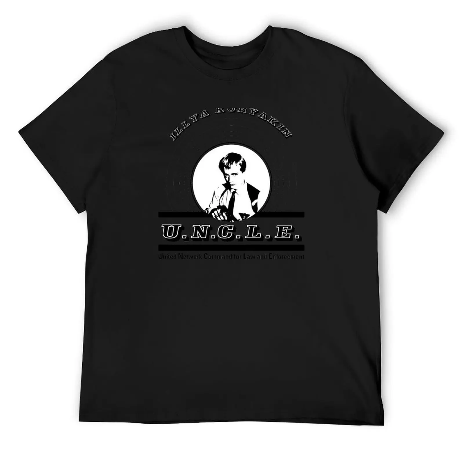 The Man from Uncle - Illya Kuryakin T-Shirt oversizeds summer clothes korean fashion vintage t shirts men clothings