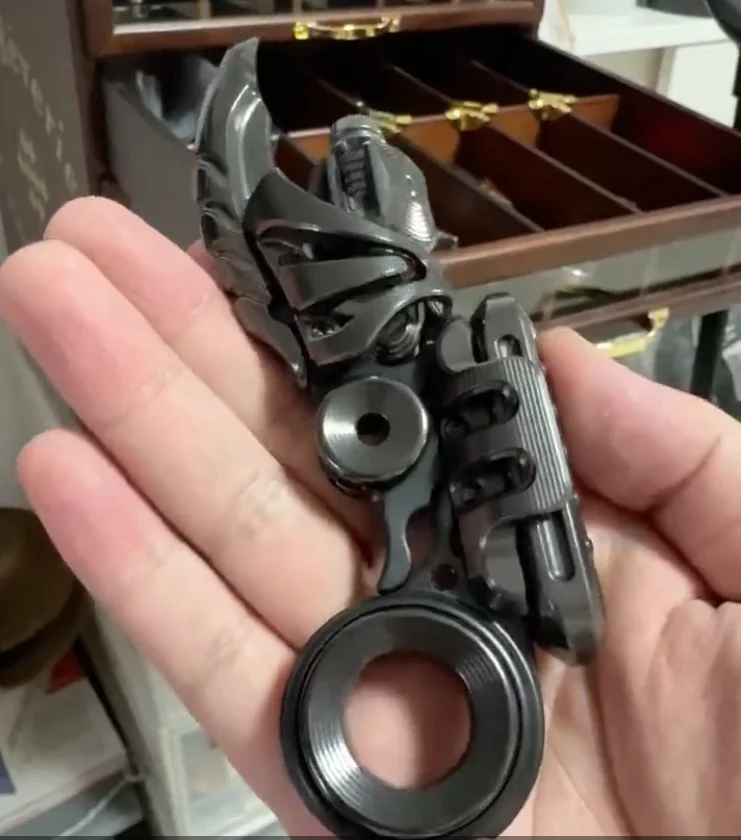 Used EDC WANWU zirconium steel decompression toy